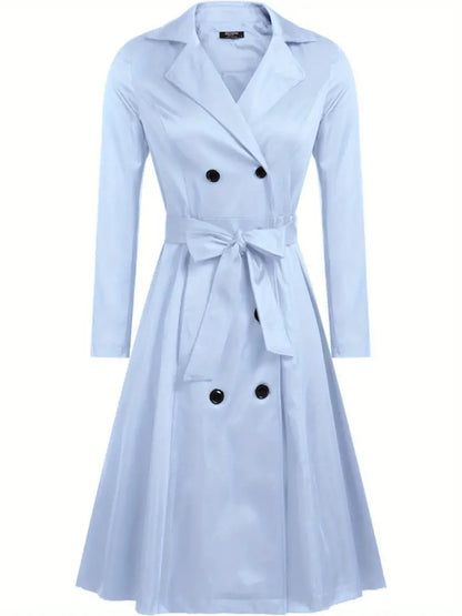 Sophie - Stijlvolle Trenchcoat met Verstelbare Tailleband