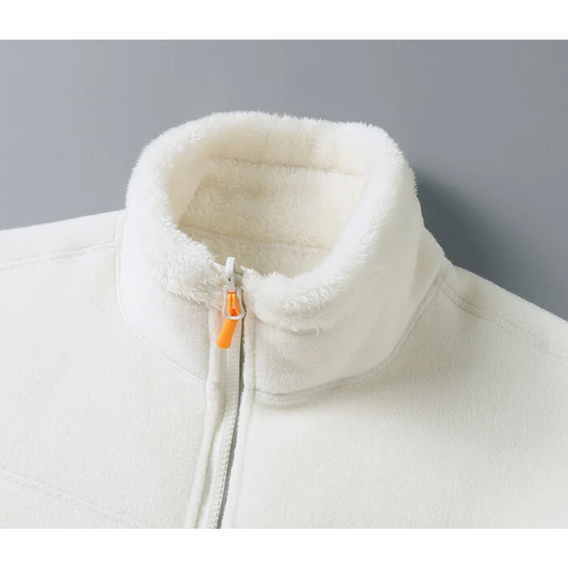 Sophie - Luxe Fleecejas met Stijlvolle Snit