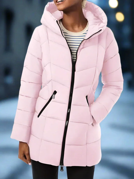 Lotte - Elegante Gewatteerde Winterjas