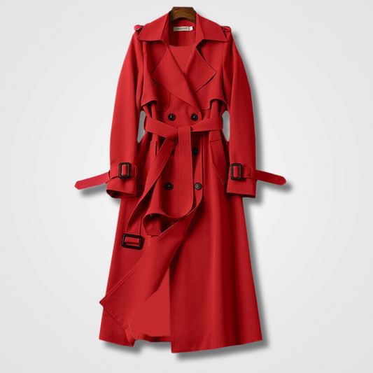 Tijdloze Trenchcoat met Verstelbare Taille