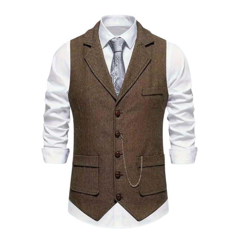 Julian - Stijlvol Gelap Gekleed Vest