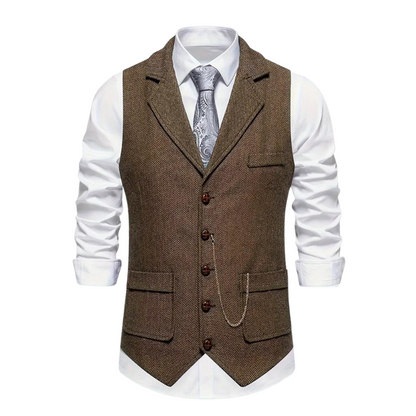 Julian - Stijlvol Gelap Gekleed Vest