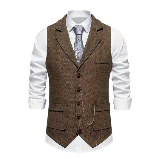 Julian - Stijlvol Gelap Gekleed Vest