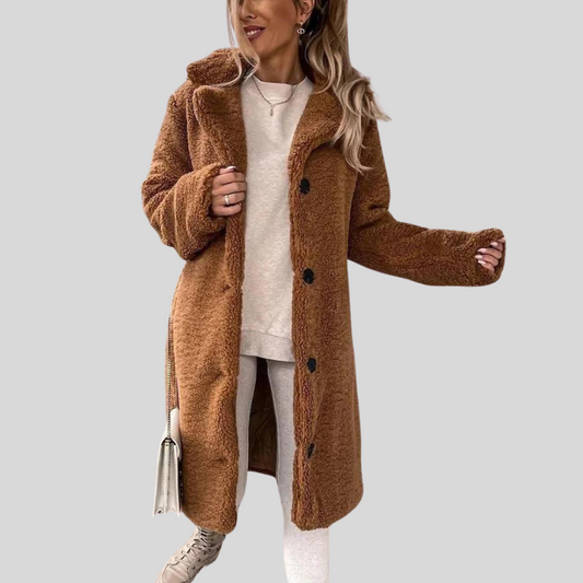 Livia - Elegante Winterjas met Verfijnde Snit