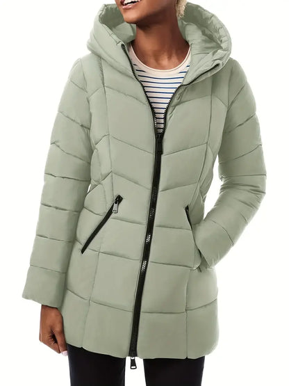 Lotte - Elegante Gewatteerde Winterjas