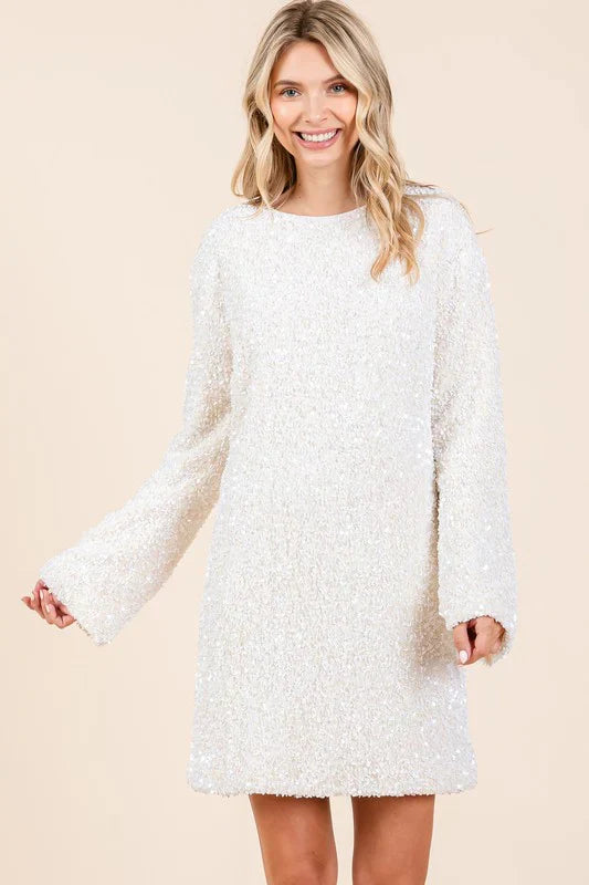 Livia - Glamoureuze Cocktailjurk met Glitterdetails
