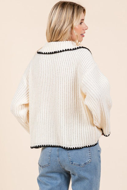 Lotte - Comfortabel Gebreid Vest voor Koudere Dagen