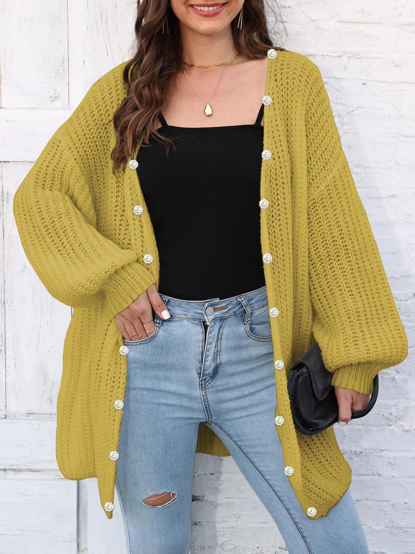 Sophie - Elegante Cardigan met V-hals