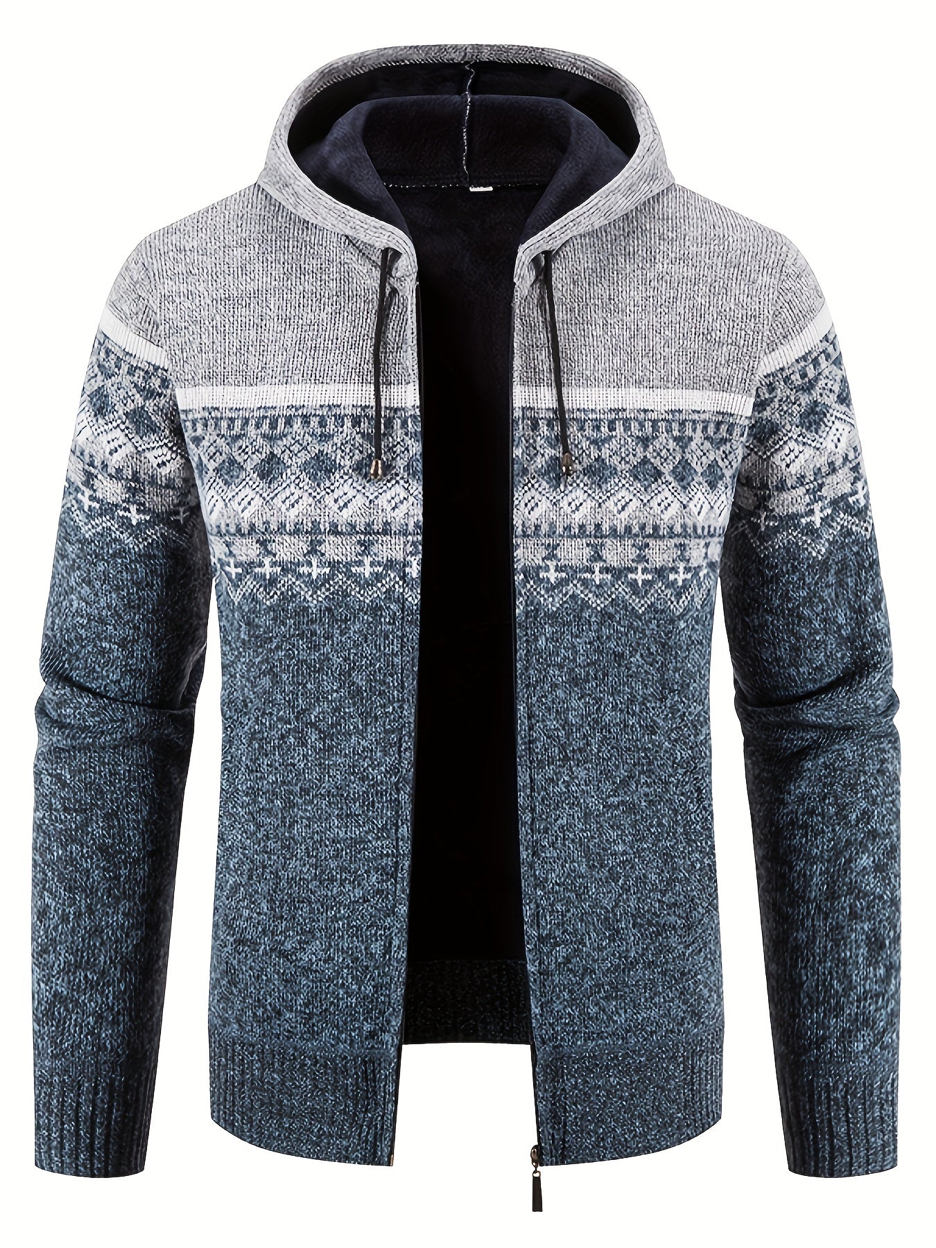 Luca - Warme Vest met Capuchon en Rits