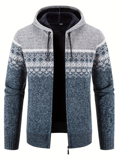 Luca - Warme Vest met Capuchon en Rits