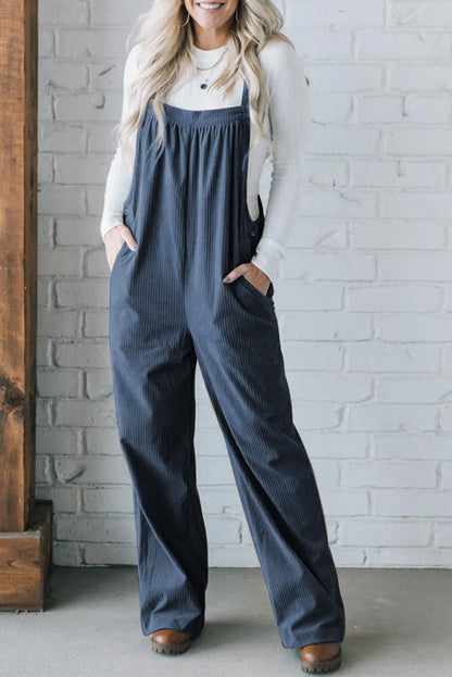 Sophie - Trendy Ribfluwelen Jumpsuit voor Koudere Seizoenen