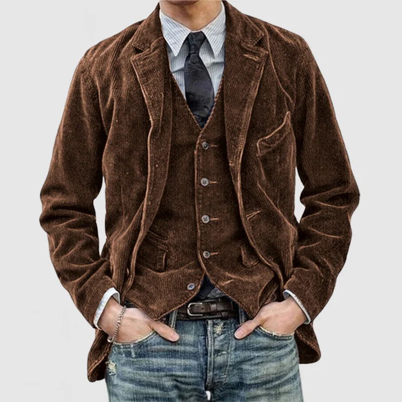 Luca - Elegante Blazer met Getailleerde Pasvorm