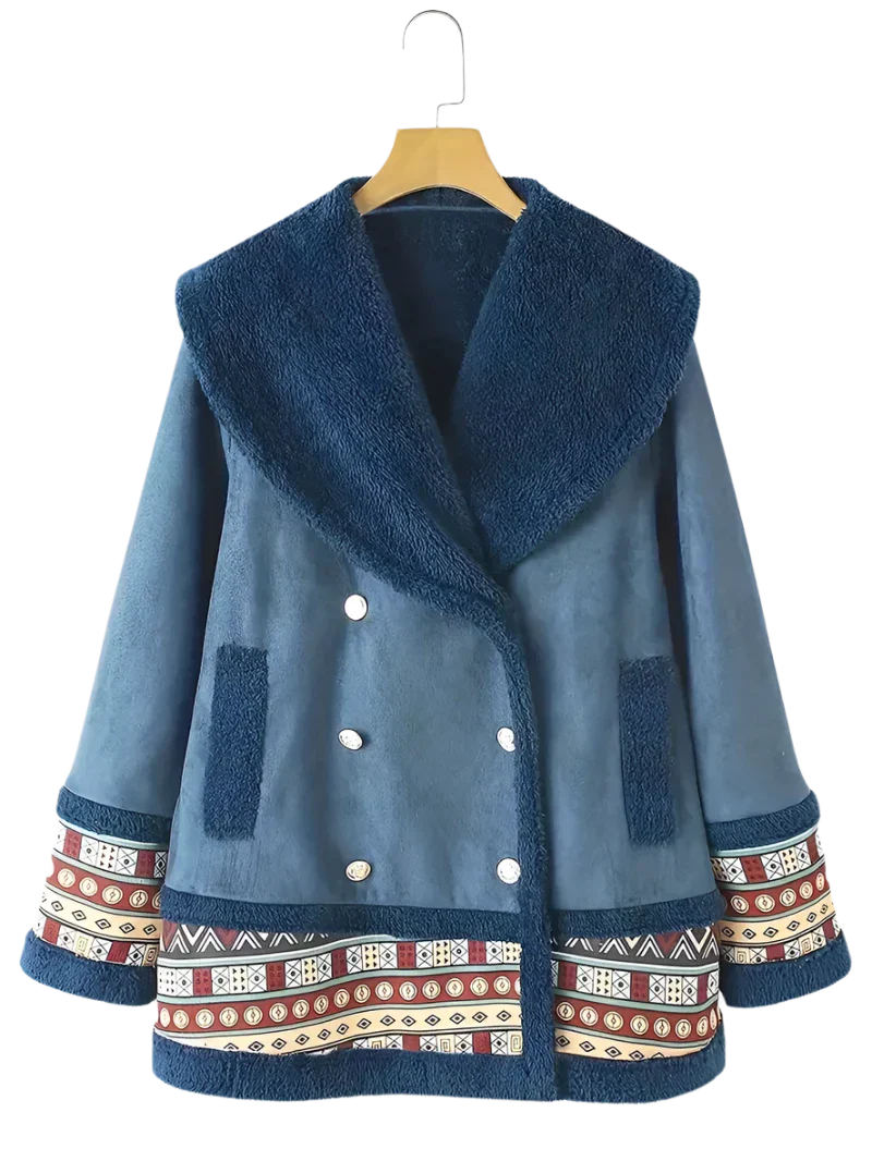 Isabella - Boho-Chic Gebreide Mantel