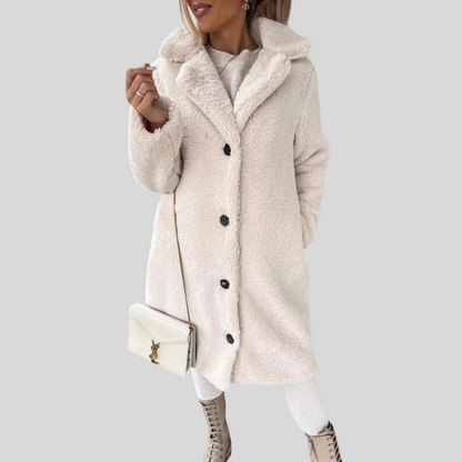 Livia - Elegante Winterjas met Verfijnde Snit