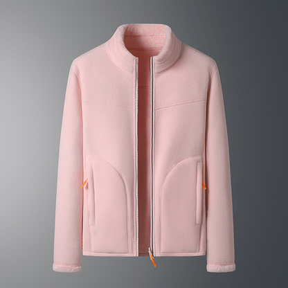 Sophie - Luxe Fleecejas met Stijlvolle Snit