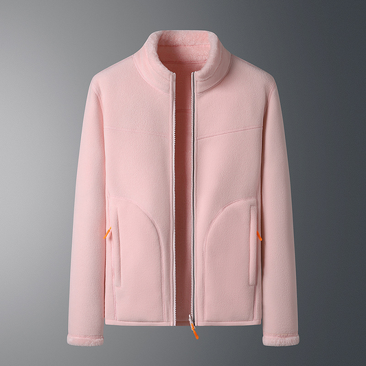 Sophie - Luxe Fleecejas met Stijlvolle Snit