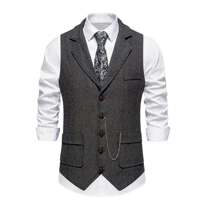 Julian - Stijlvol Gelap Gekleed Vest