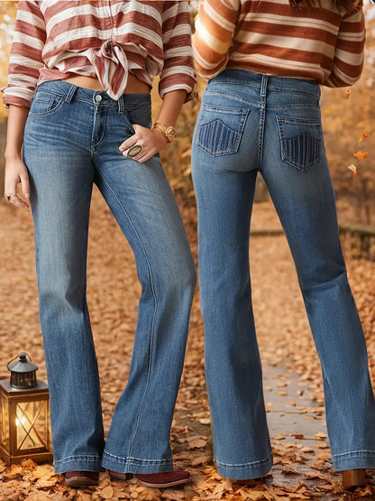 Sophie - Hoge Taille Stretch Jeans