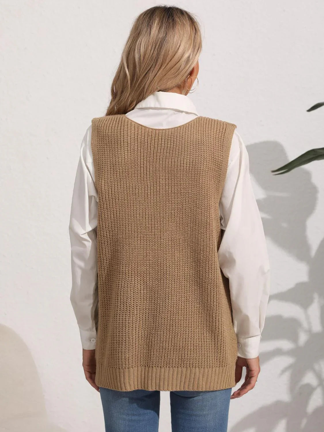 Mira - Elegante V-hals Sweater Vest