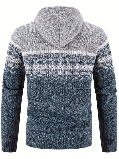Luca - Warme Vest met Capuchon en Rits