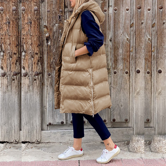 Sophie - Lange Winterjas met Elegante Snit