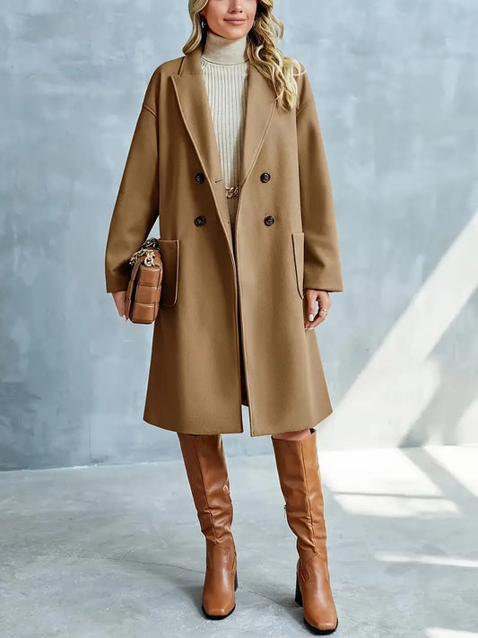 Lotte - Elegante Lange Winterjas