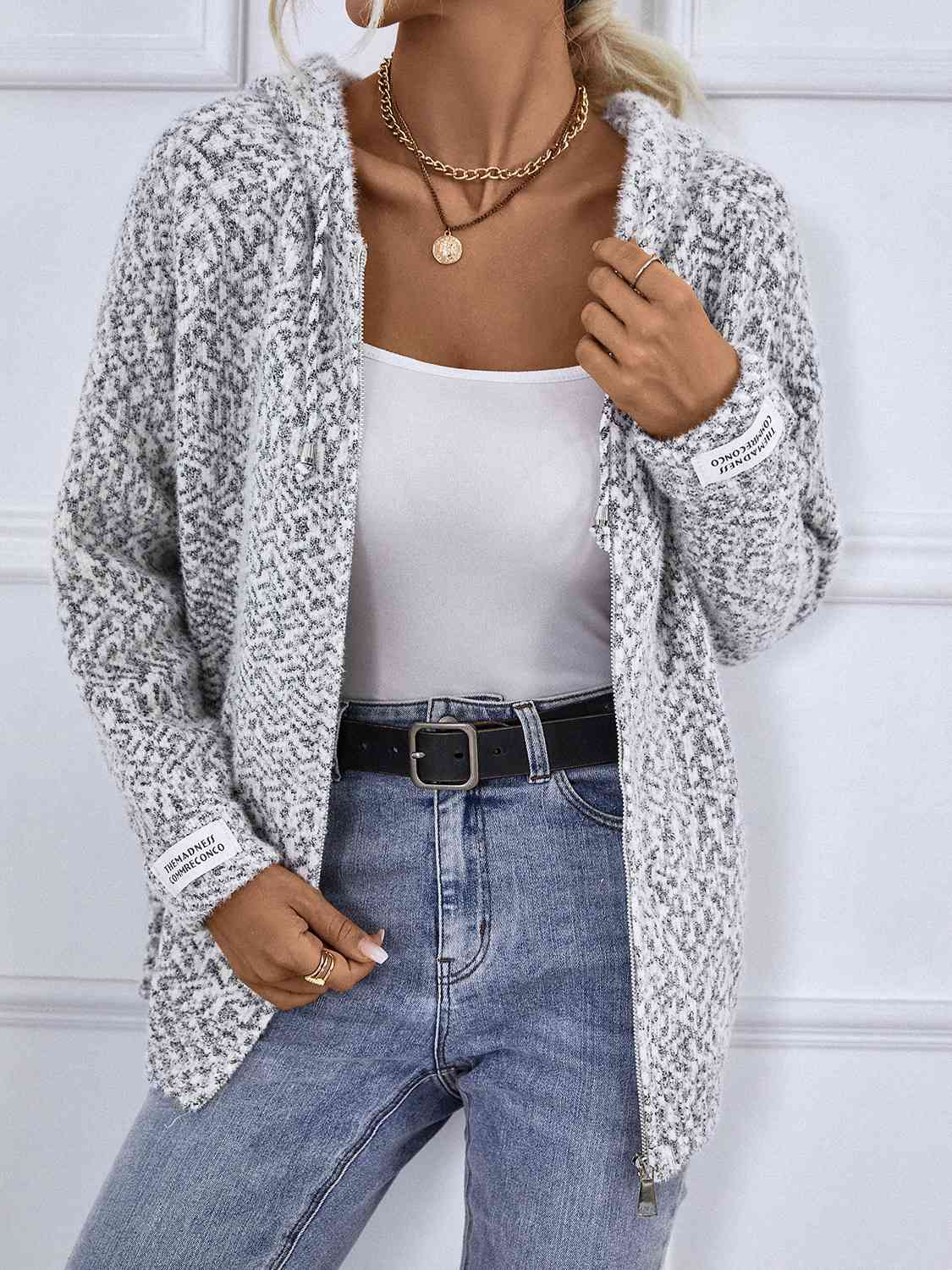 Lotte - Zip-Up Hoodie met Capuchon