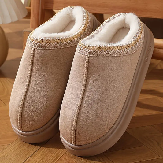 Comfortabele Pluche Sloffen voor Thuis