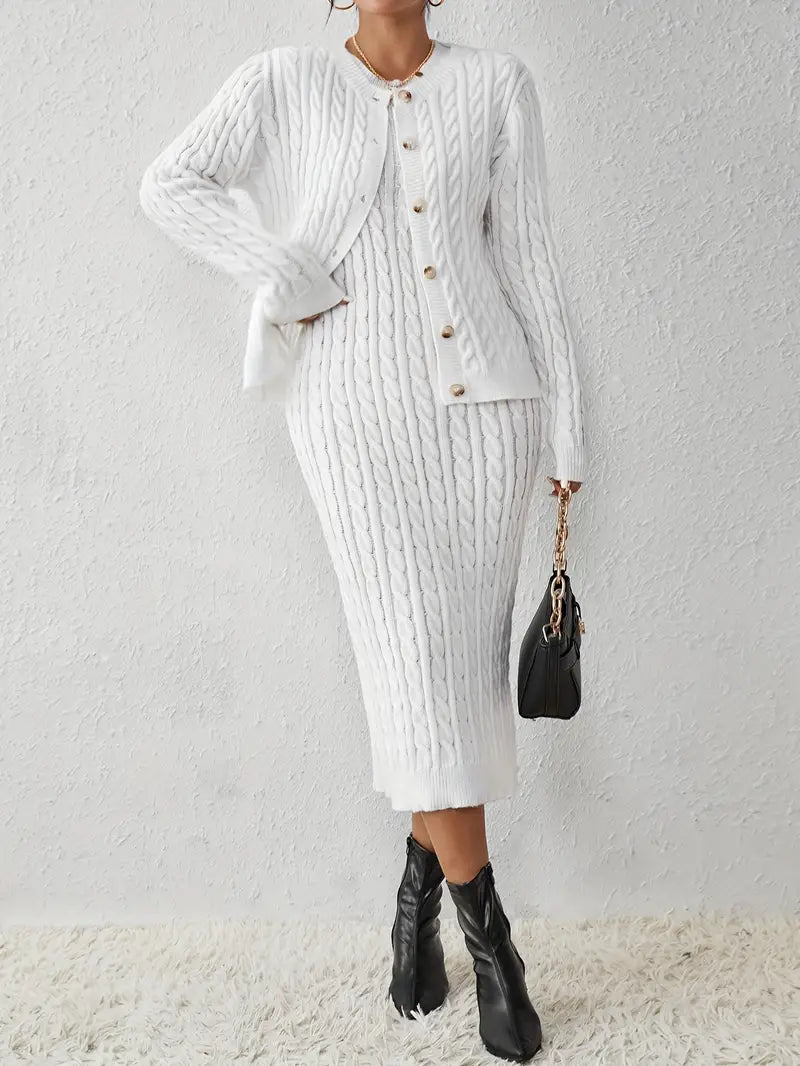 Sophie - Elegante 2-Delige Cardigan Set
