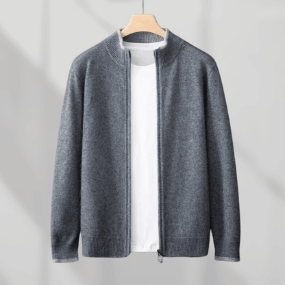 Livia - Luxe Kasjmier Vest met Rits