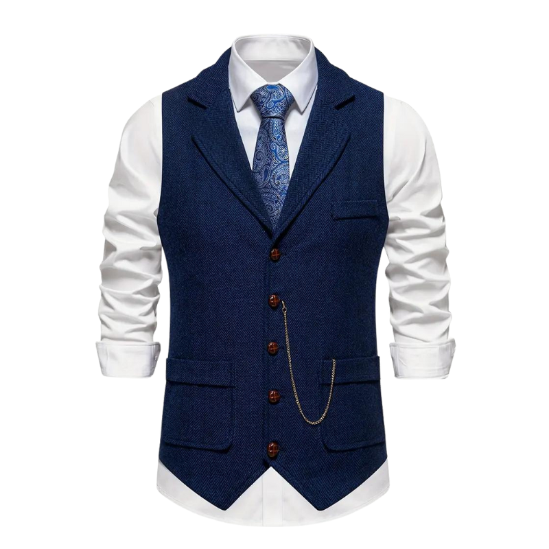 Julian - Stijlvol Gelap Gekleed Vest
