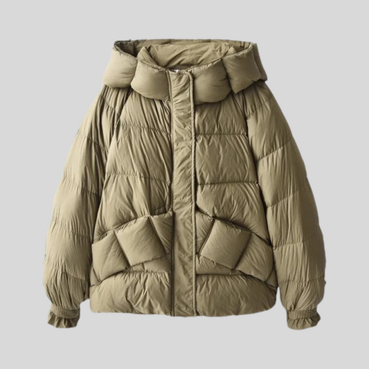 Livia - Elegante Gewatteerde Winterjas