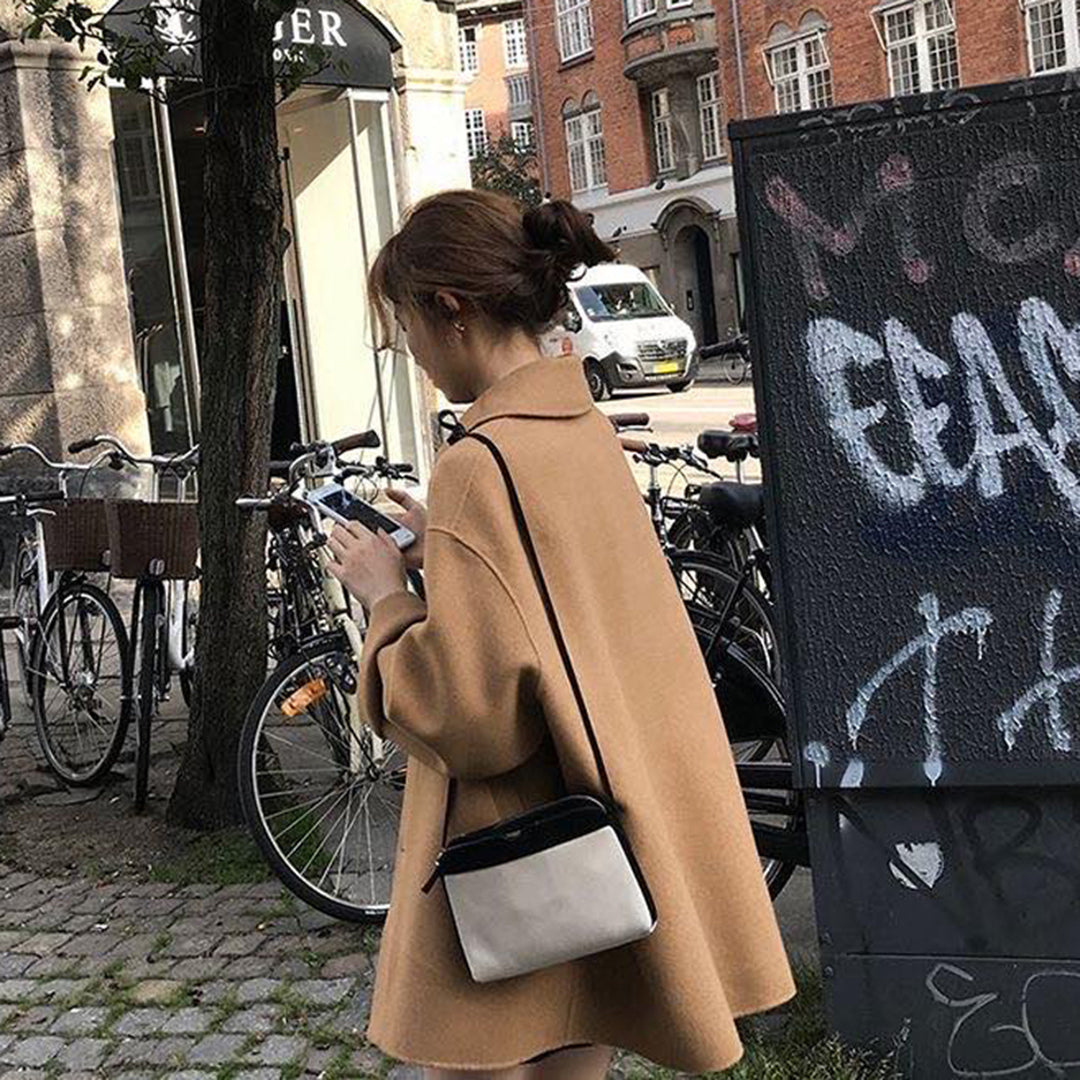Stijlvolle Casual Warme Trenchcoat