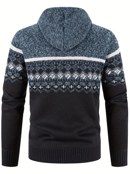 Luca - Warme Vest met Capuchon en Rits