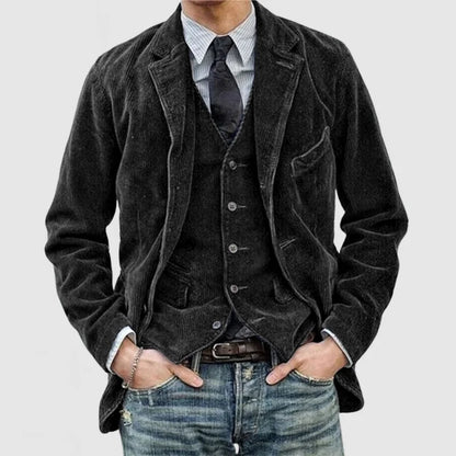 Luca - Elegante Blazer met Getailleerde Pasvorm