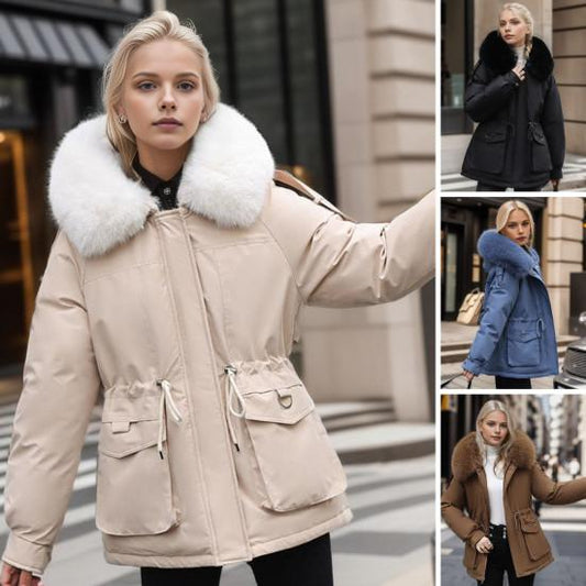 Luxe Imitatiebonten Winterjas