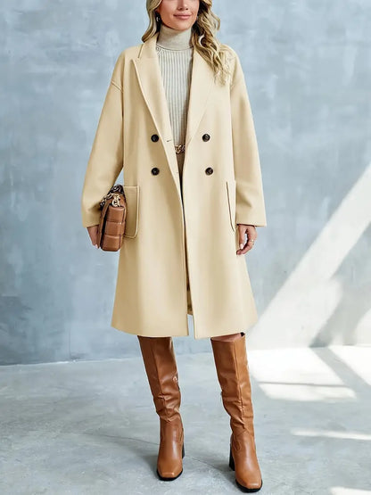 Lotte - Elegante Lange Winterjas