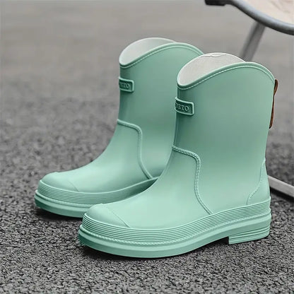 Elegante Waterdichte Regenlaarzen