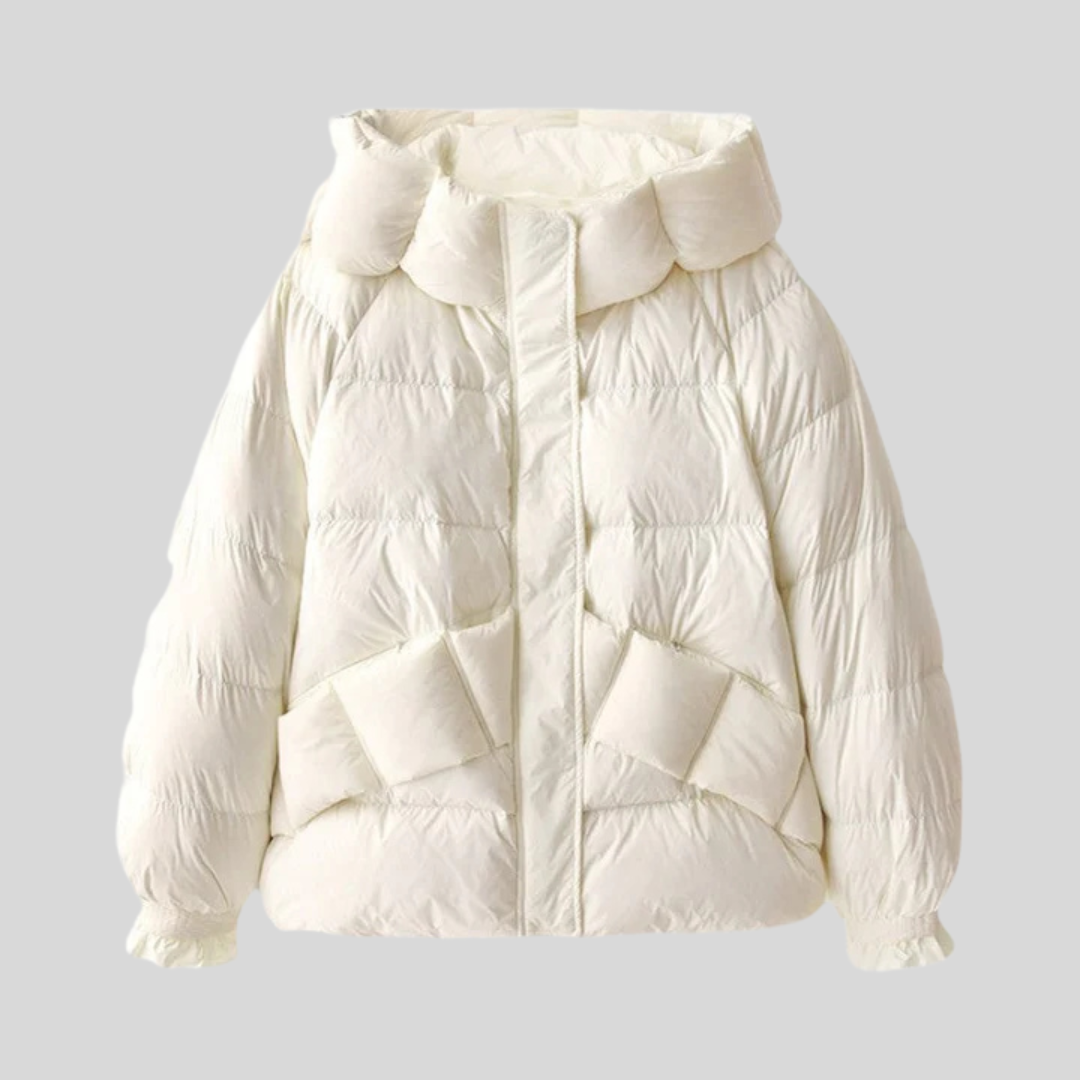 Livia - Elegante Gewatteerde Winterjas