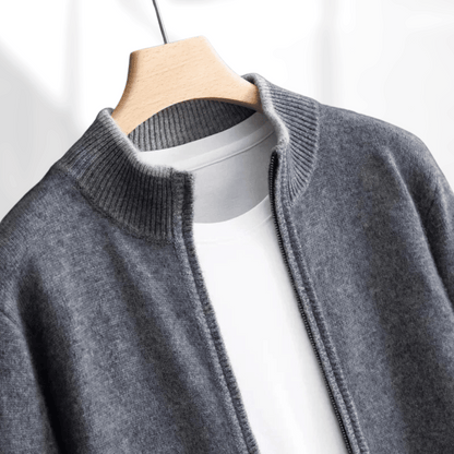 Livia - Luxe Kasjmier Vest met Rits
