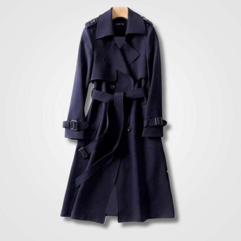 Tijdloze Trenchcoat met Verstelbare Taille