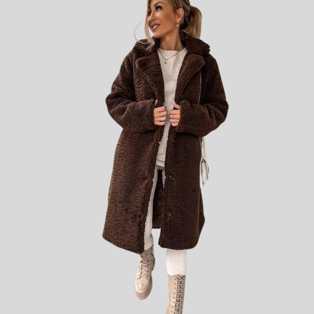Livia - Elegante Winterjas met Verfijnde Snit