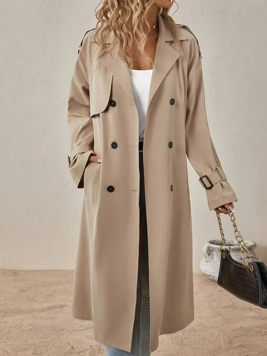 Livia - Elegante Trenchcoat met Waterafstotende Stof