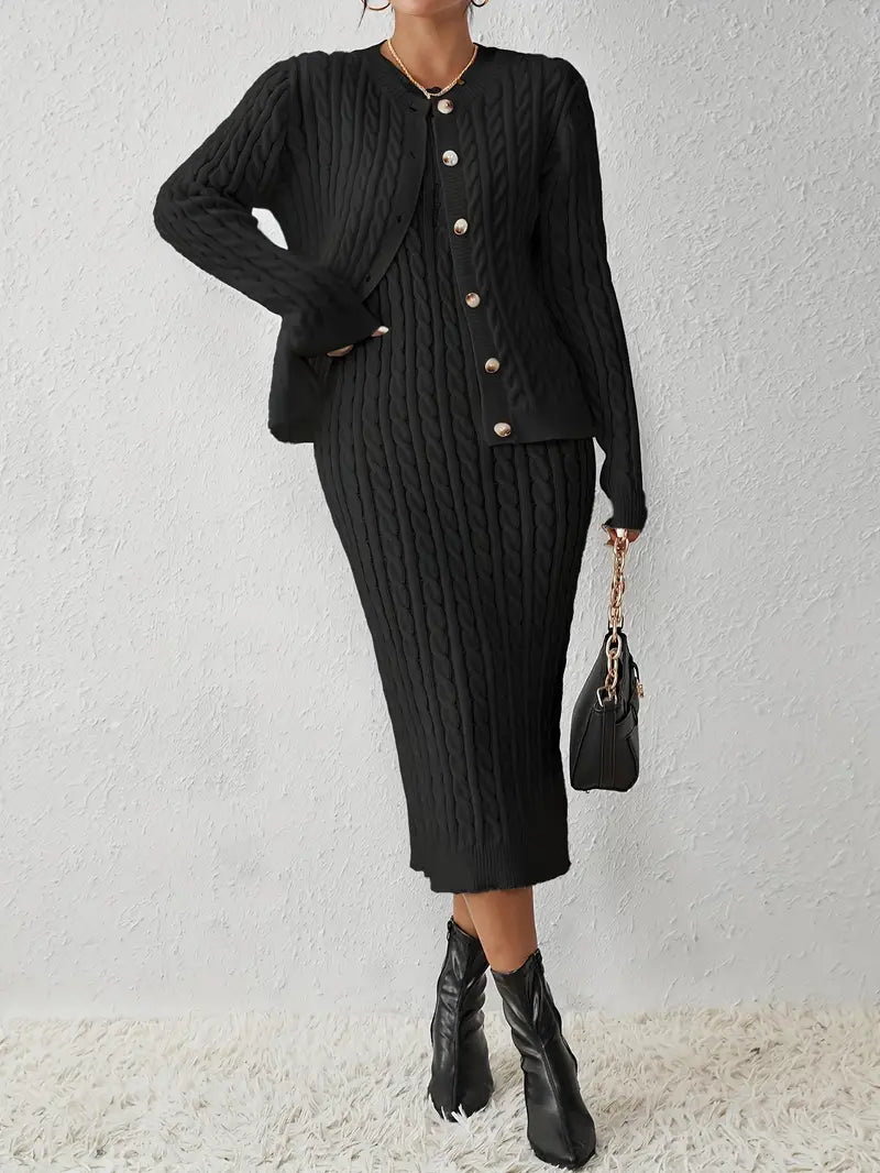 Sophie - Elegante 2-Delige Cardigan Set