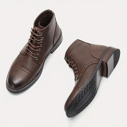 Tijdloze Vintage Leren Laarzen