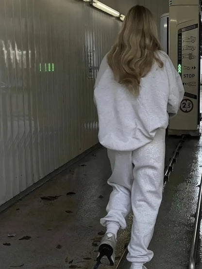 Emma - Cozy Fleece Hoodie & Joggers Set