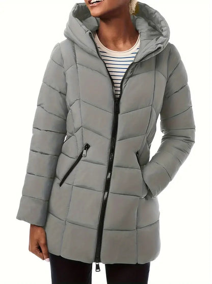 Lotte - Elegante Gewatteerde Winterjas