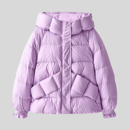 Livia - Elegante Gewatteerde Winterjas