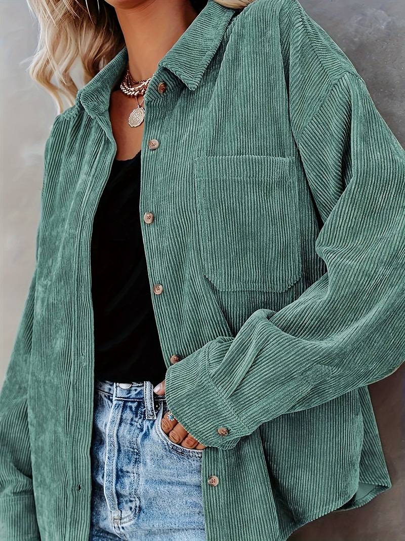 Sophie - Geribd Casual Shirt