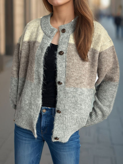 Sophie - Comfortabel Casual Vest met Knoopsluiting